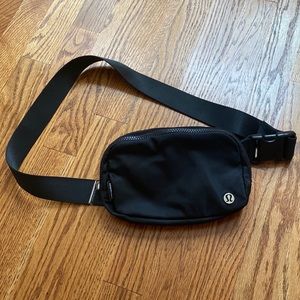 Lululemon Black Belt Bag